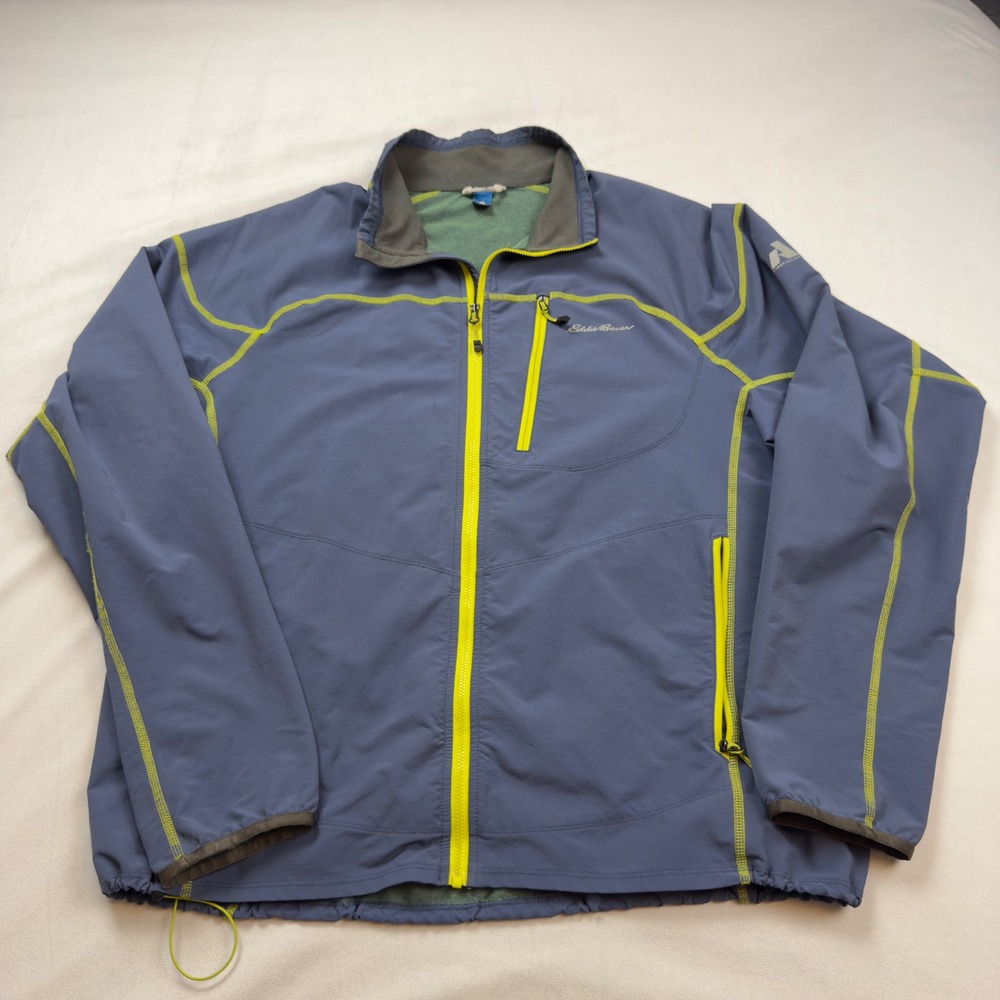 Eddie Bauer Men's XL‎ First Ascent Soft Shell Lightweight Jacket FLAW